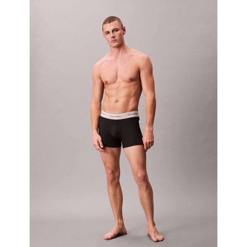 Calvin Klein Pima Cotton Trunks - 3 Pack image number 3